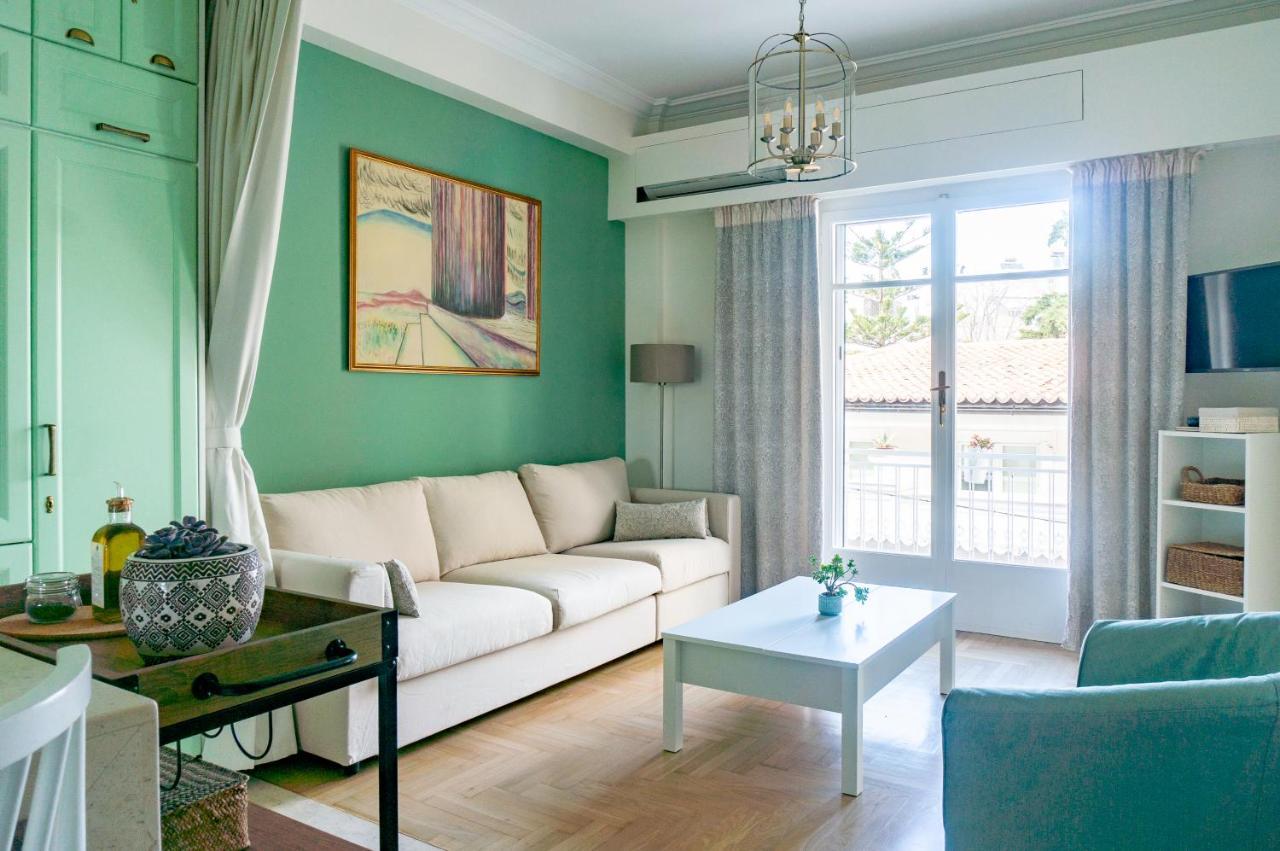 Ferienwohnung Tiffany'S Luxury 2Br With Acropolis View Athen Exterior foto