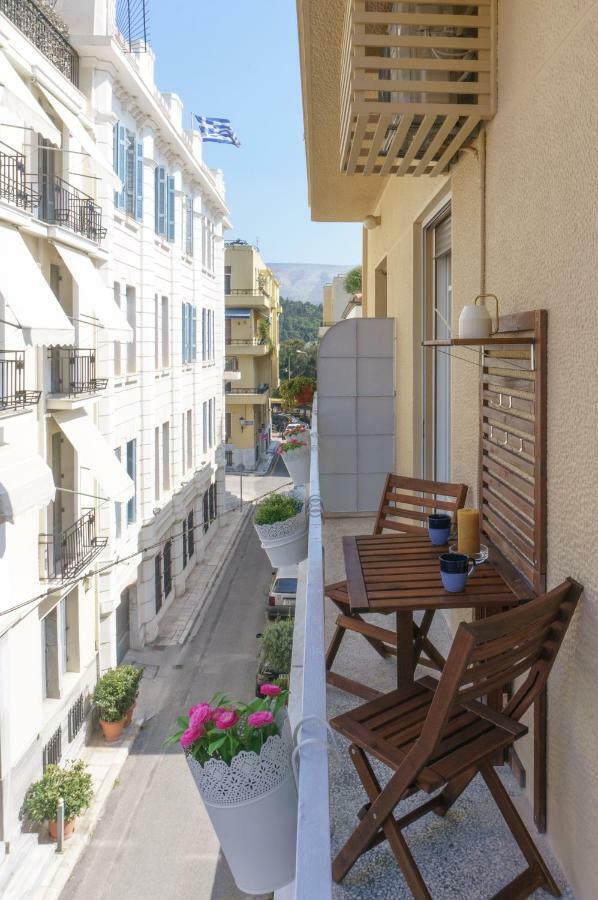 Ferienwohnung Tiffany'S Luxury 2Br With Acropolis View Athen Exterior foto