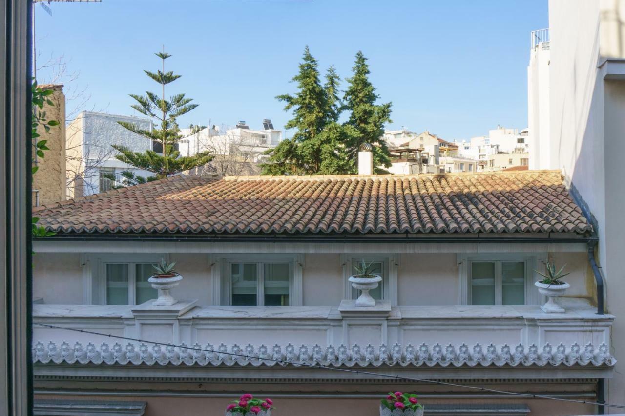 Ferienwohnung Tiffany'S Luxury 2Br With Acropolis View Athen Exterior foto